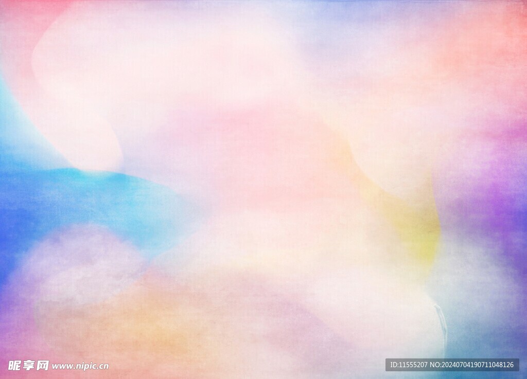 创意水彩抽象艺术画水彩晕染