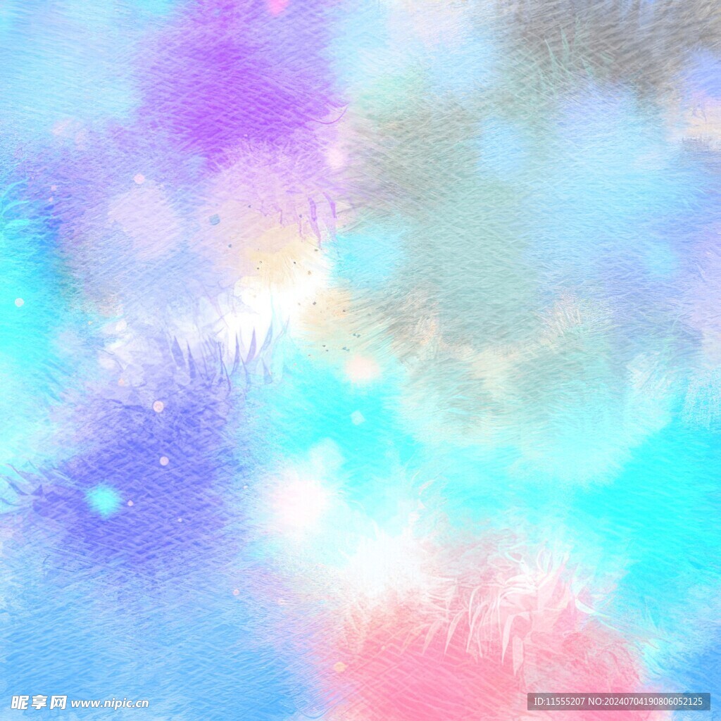 创意水彩抽象艺术画水彩晕染
