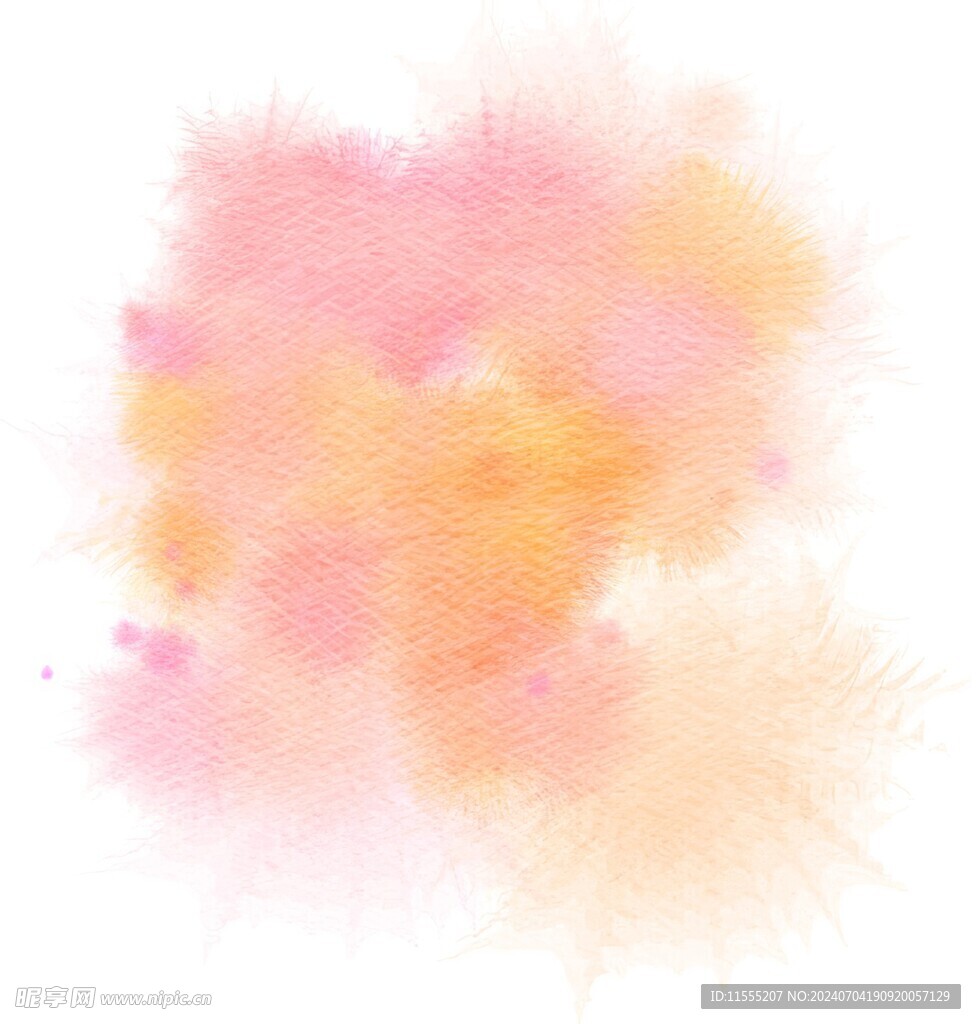 创意水彩抽象艺术画水彩晕染