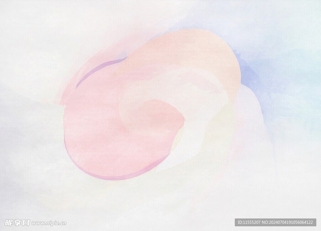 创意水彩抽象艺术画水彩晕染