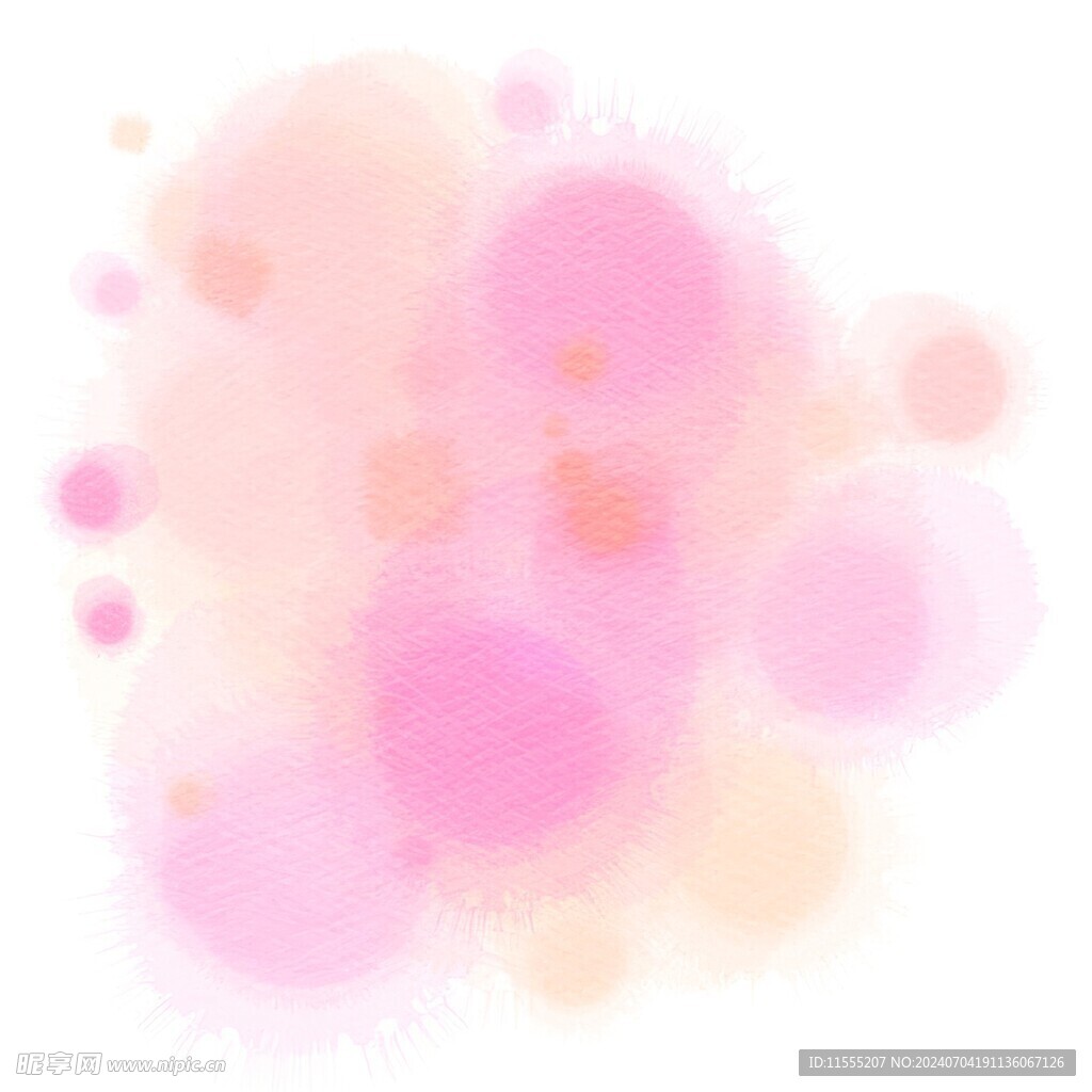 创意水彩抽象艺术画水彩晕染