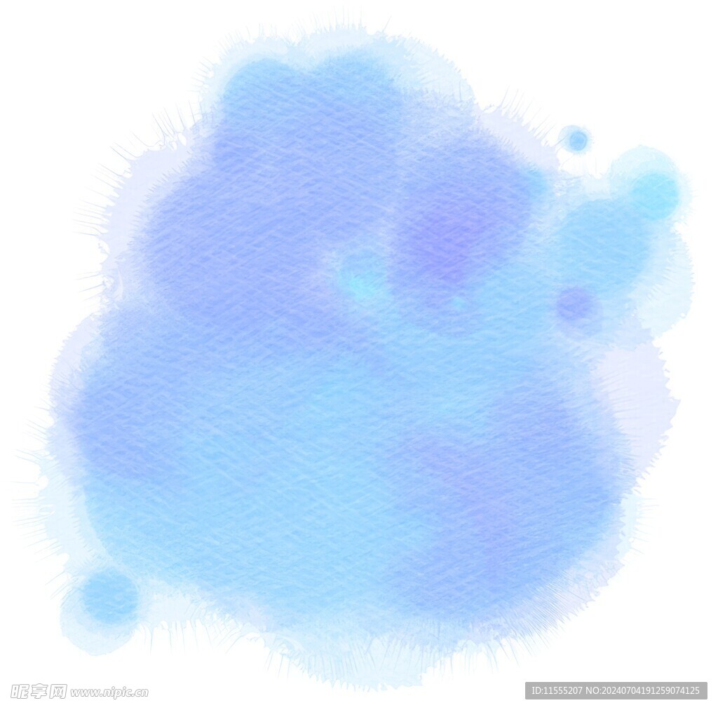 创意水彩抽象艺术画水彩晕染