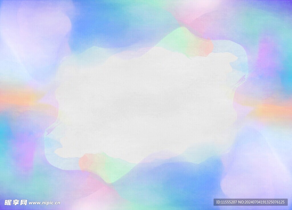创意水彩抽象艺术画水彩晕染