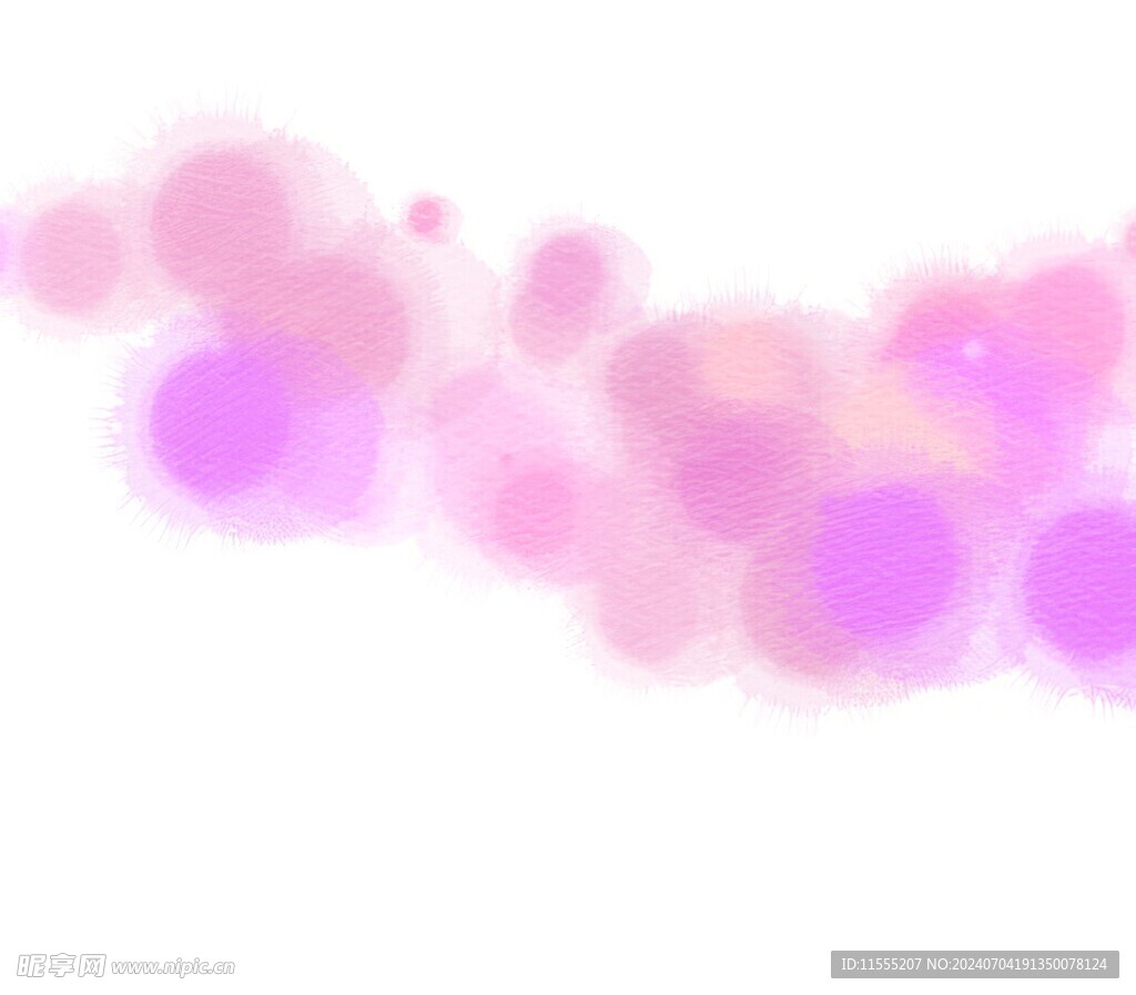 创意水彩抽象艺术画水彩晕染