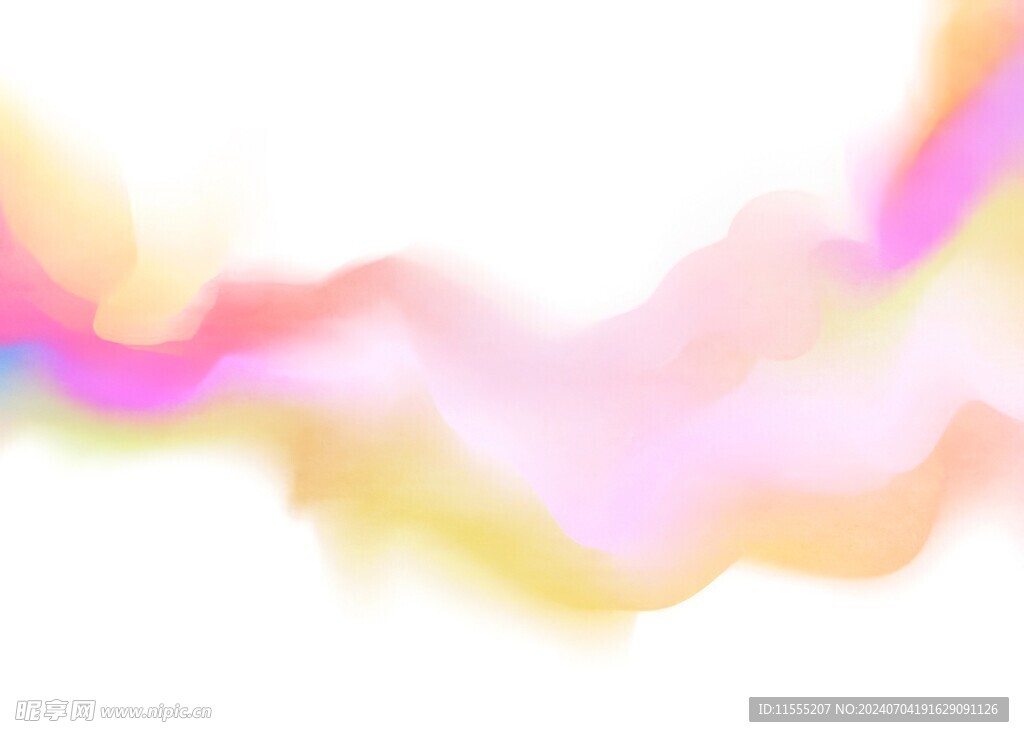 创意水彩抽象艺术画水彩晕染