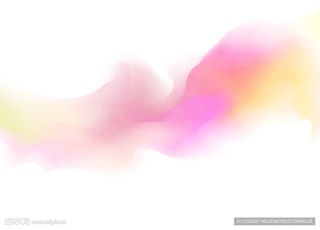 创意水彩抽象艺术画水彩晕染