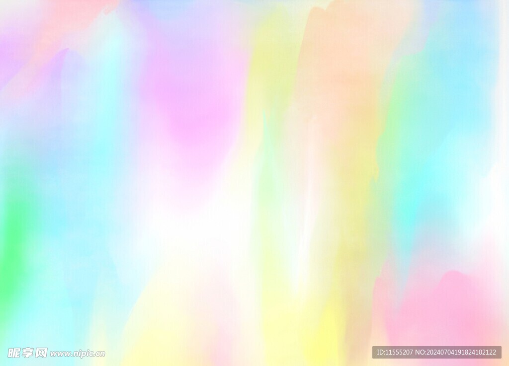 创意水彩抽象艺术画水彩晕染