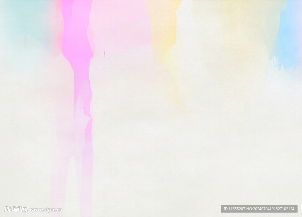 创意水彩抽象艺术画水彩晕染
