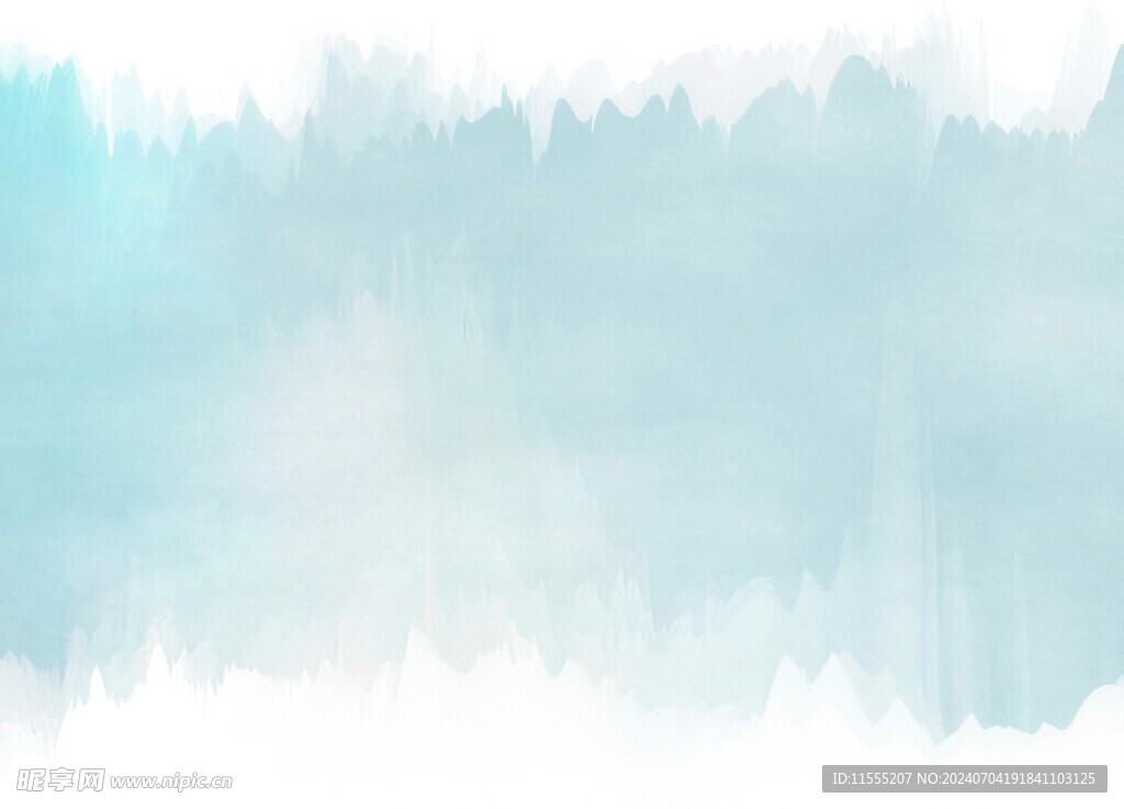 创意水彩抽象艺术画水彩晕染