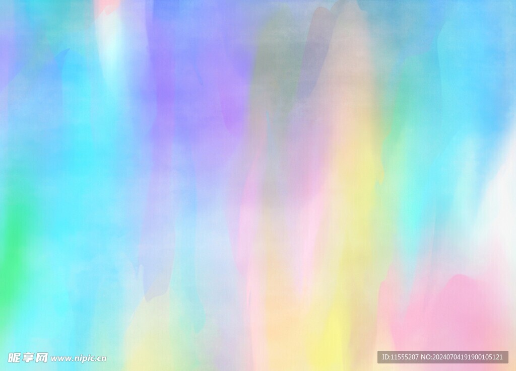 创意水彩抽象艺术画水彩晕染