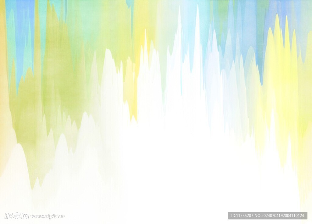 创意水彩抽象艺术画水彩晕染