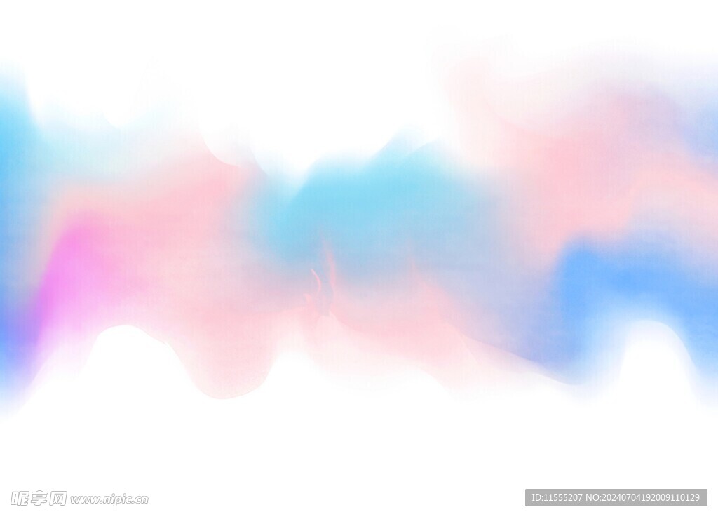 创意水彩抽象艺术画水彩晕染