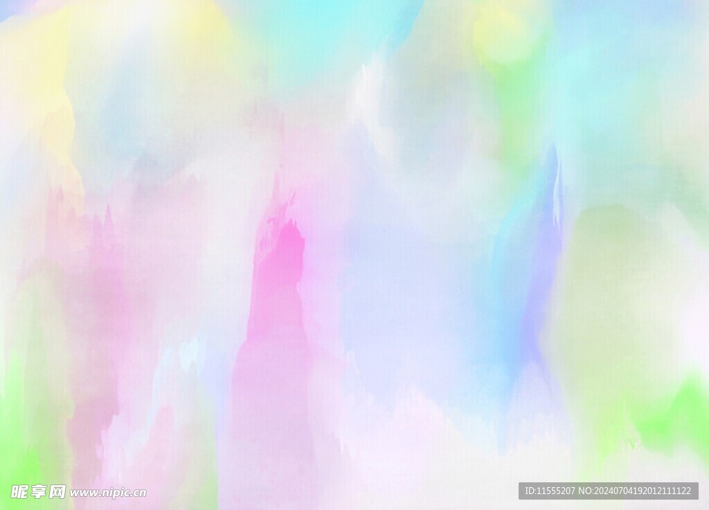 创意水彩抽象艺术画水彩晕染