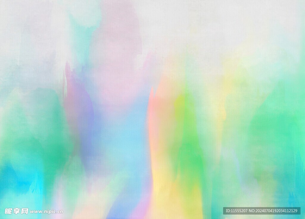 创意水彩抽象艺术画水彩晕染