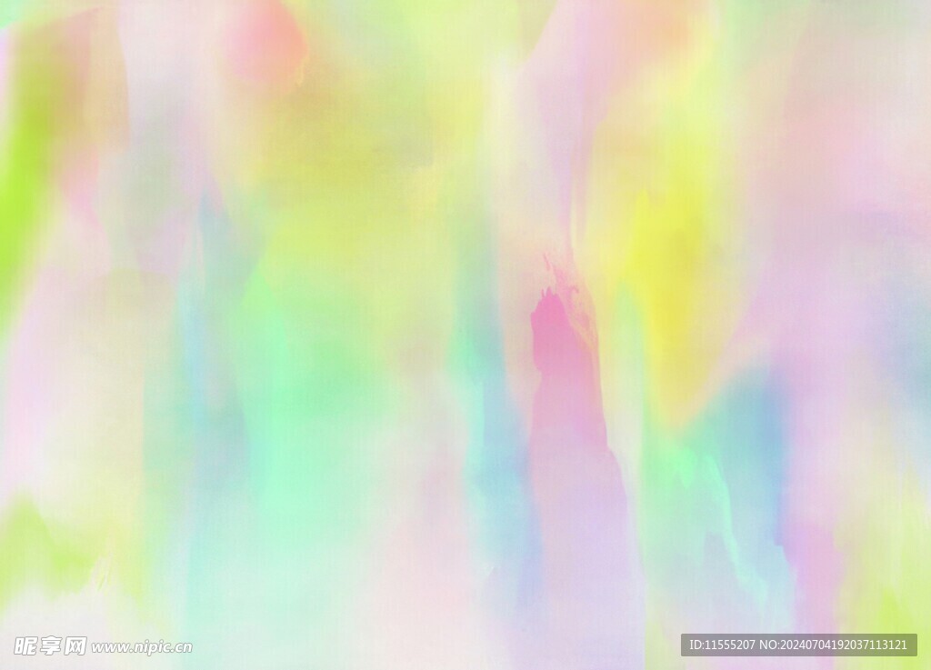 创意水彩抽象艺术画水彩晕染