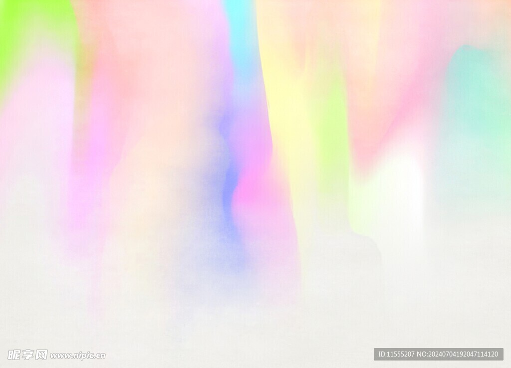 创意水彩抽象艺术画水彩晕染