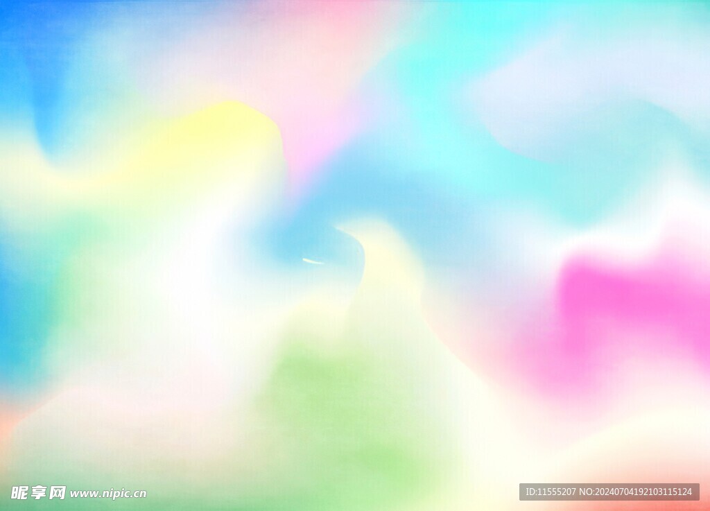 创意水彩抽象艺术画水彩晕染
