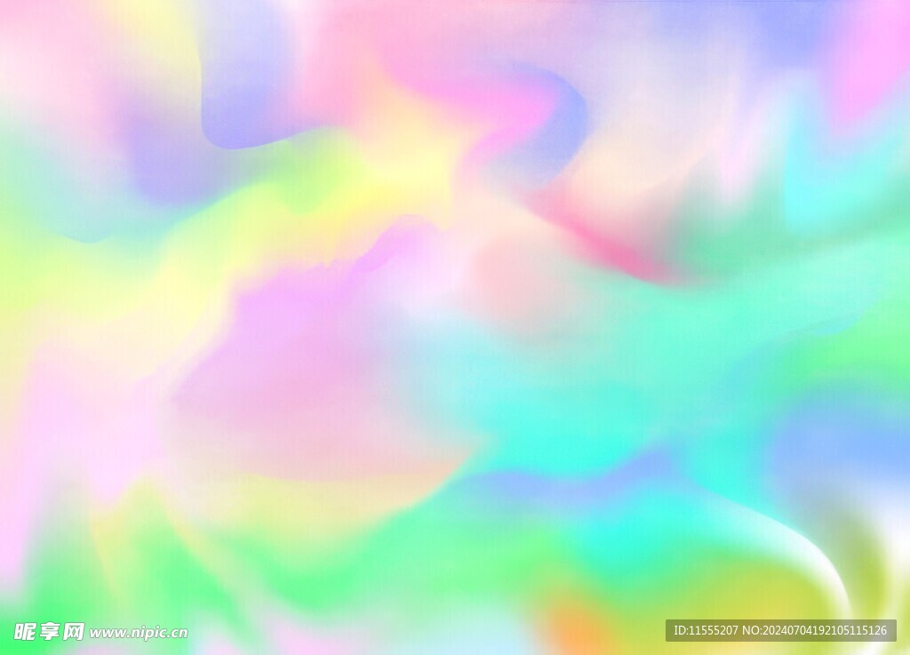 创意水彩抽象艺术画水彩晕染