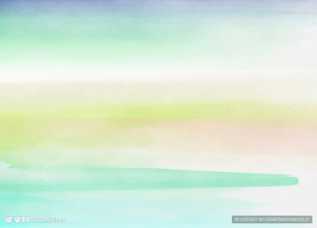 创意水彩抽象艺术画水彩晕染