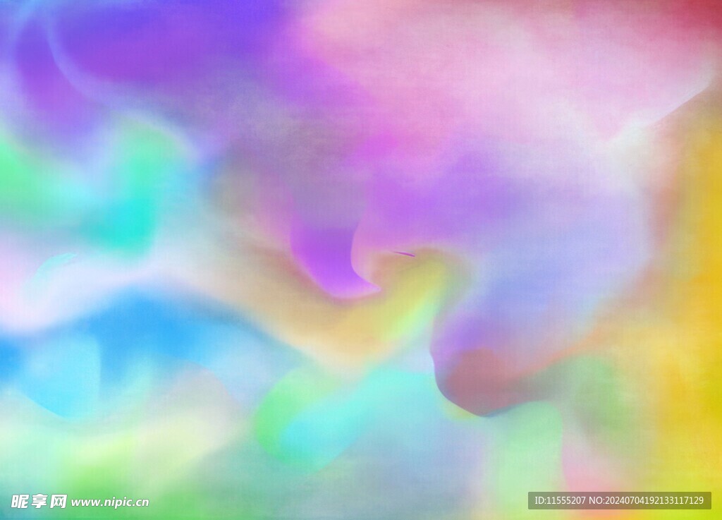 创意水彩抽象艺术画水彩晕染