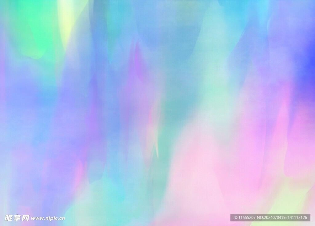 创意水彩抽象艺术画水彩晕染