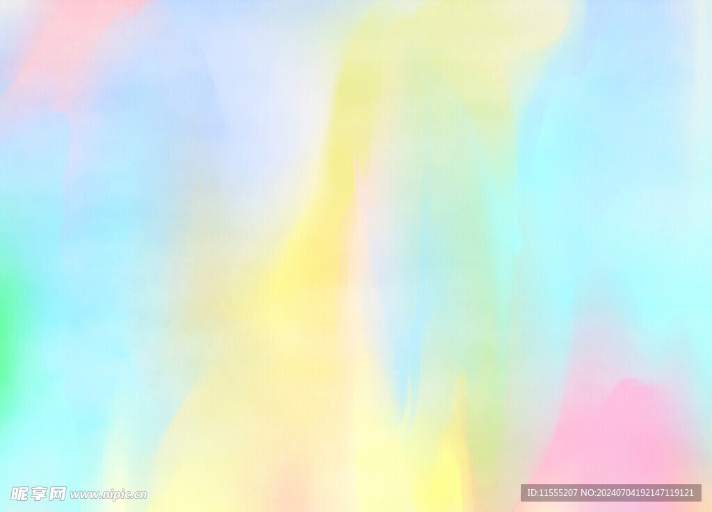 创意水彩抽象艺术画水彩晕染