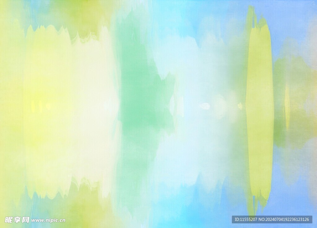 创意水彩抽象艺术画水彩晕染