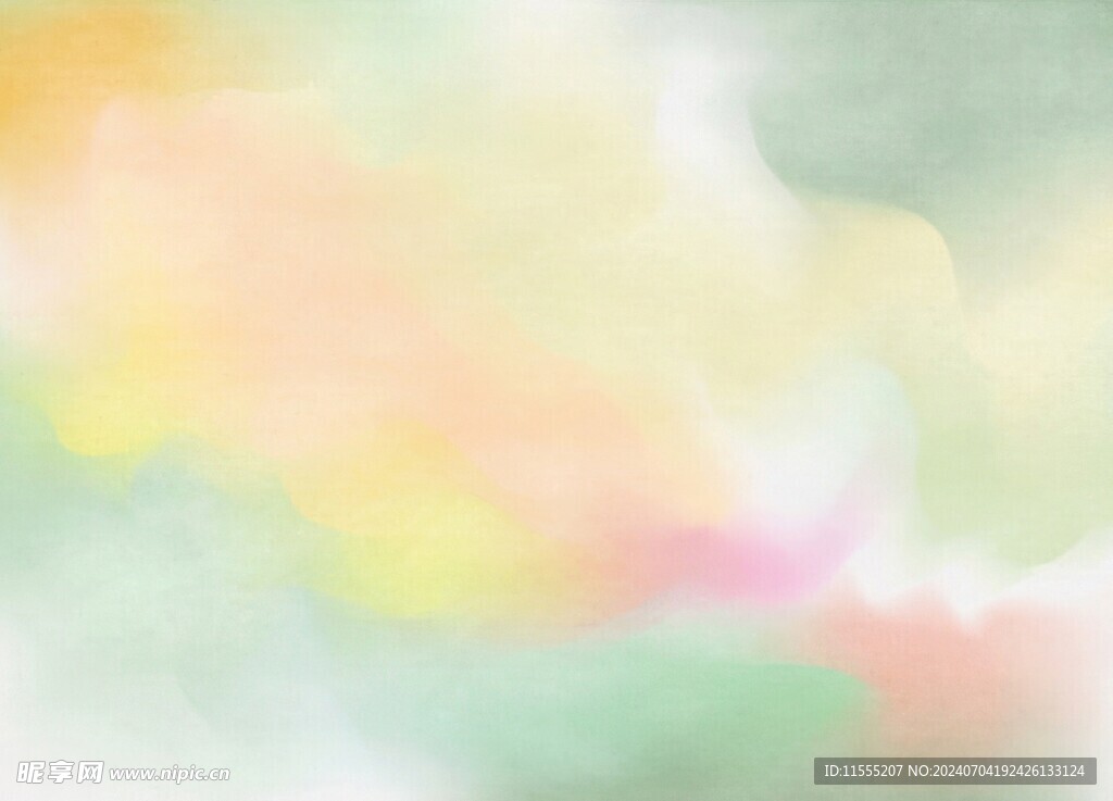 创意水彩抽象艺术画水彩晕染