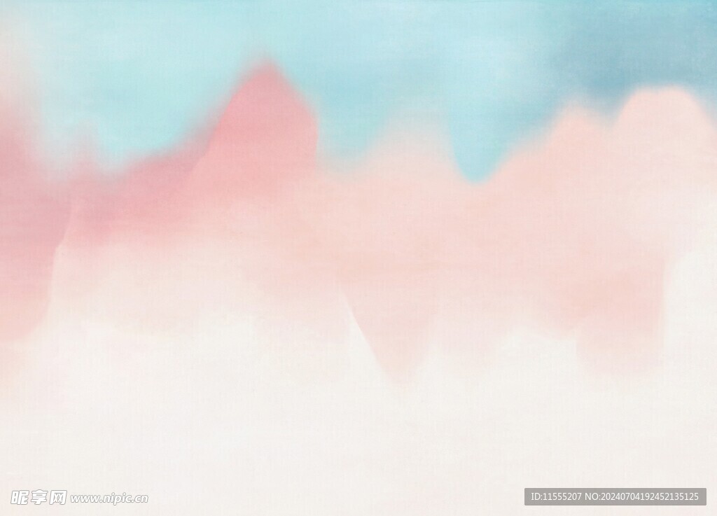 创意水彩抽象艺术画水彩晕染