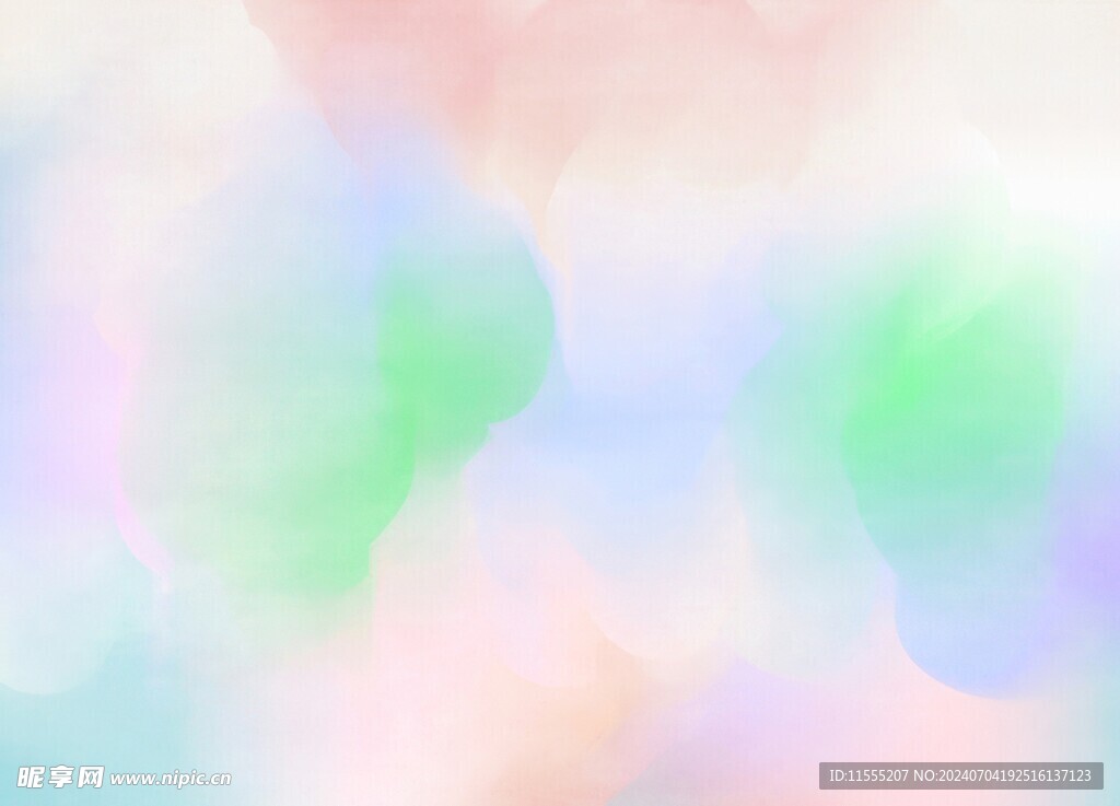 创意水彩抽象艺术画水彩晕染