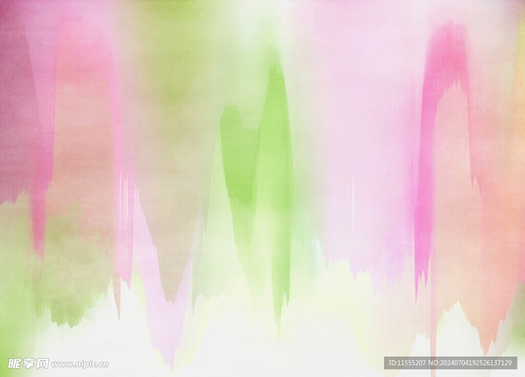 创意水彩抽象艺术画水彩晕染