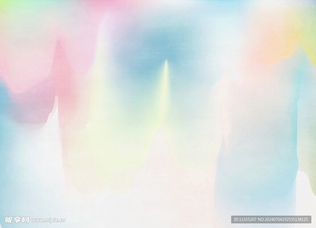 创意水彩抽象艺术画水彩晕染