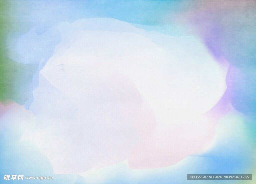 创意水彩抽象艺术画水彩晕染