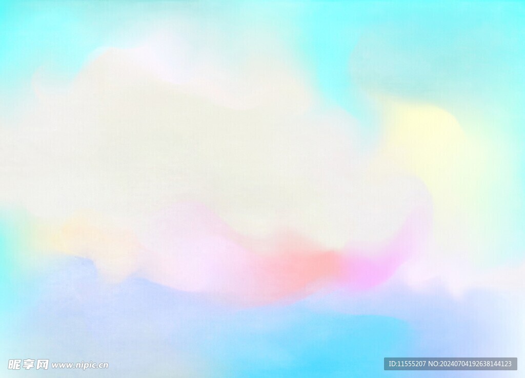 创意水彩抽象艺术画水彩晕染