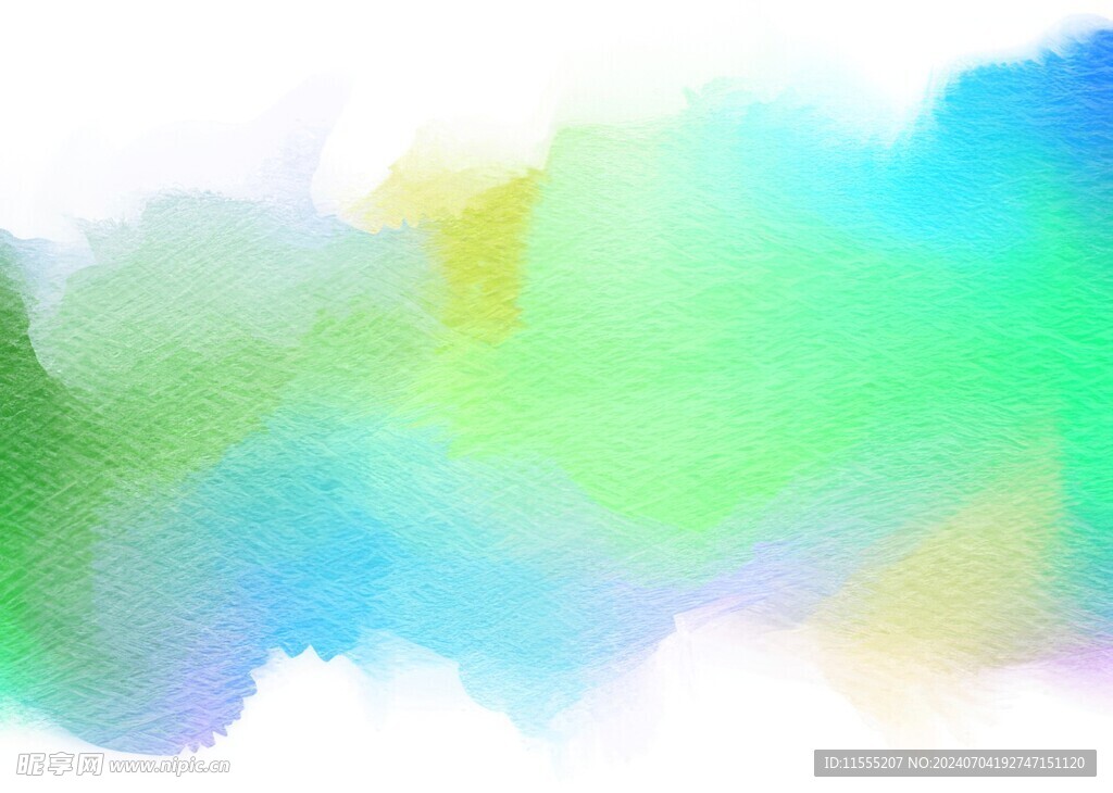 创意水彩抽象艺术画水彩晕染