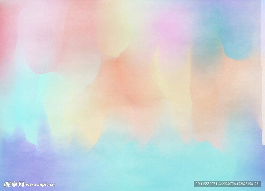 创意水彩抽象艺术画水彩晕染