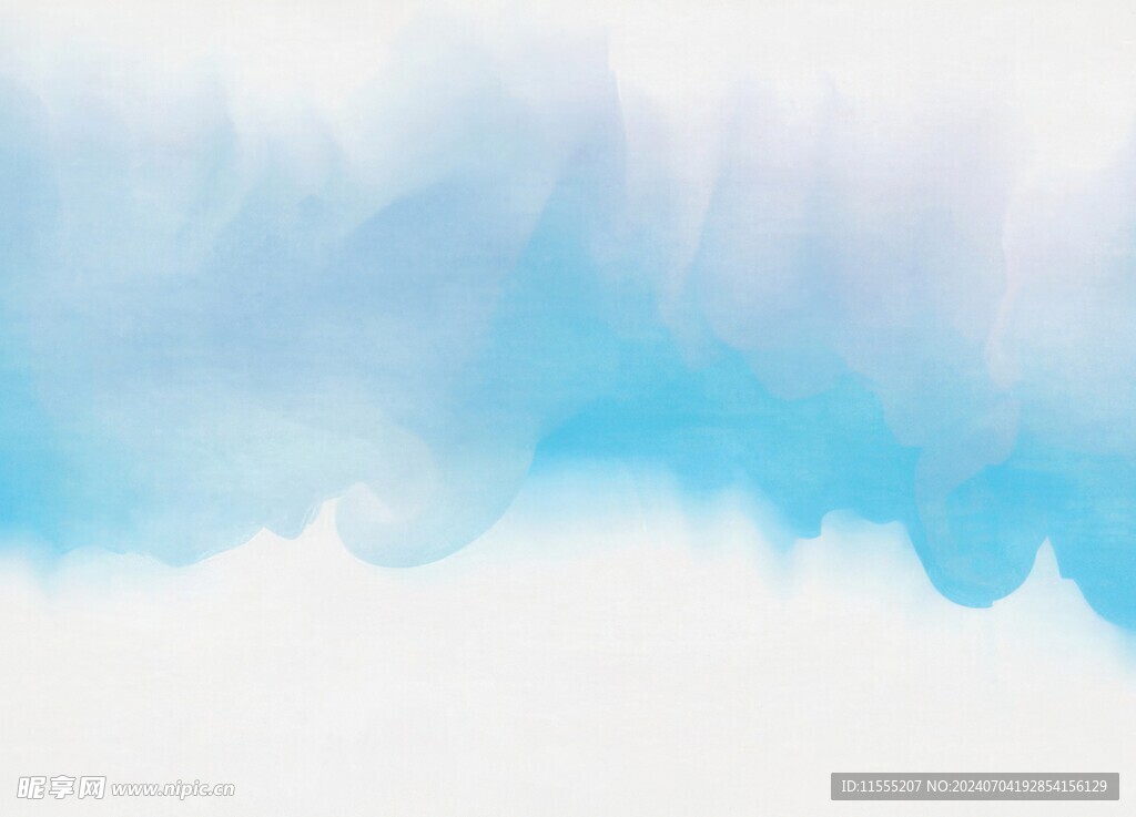 创意水彩抽象艺术画水彩晕染