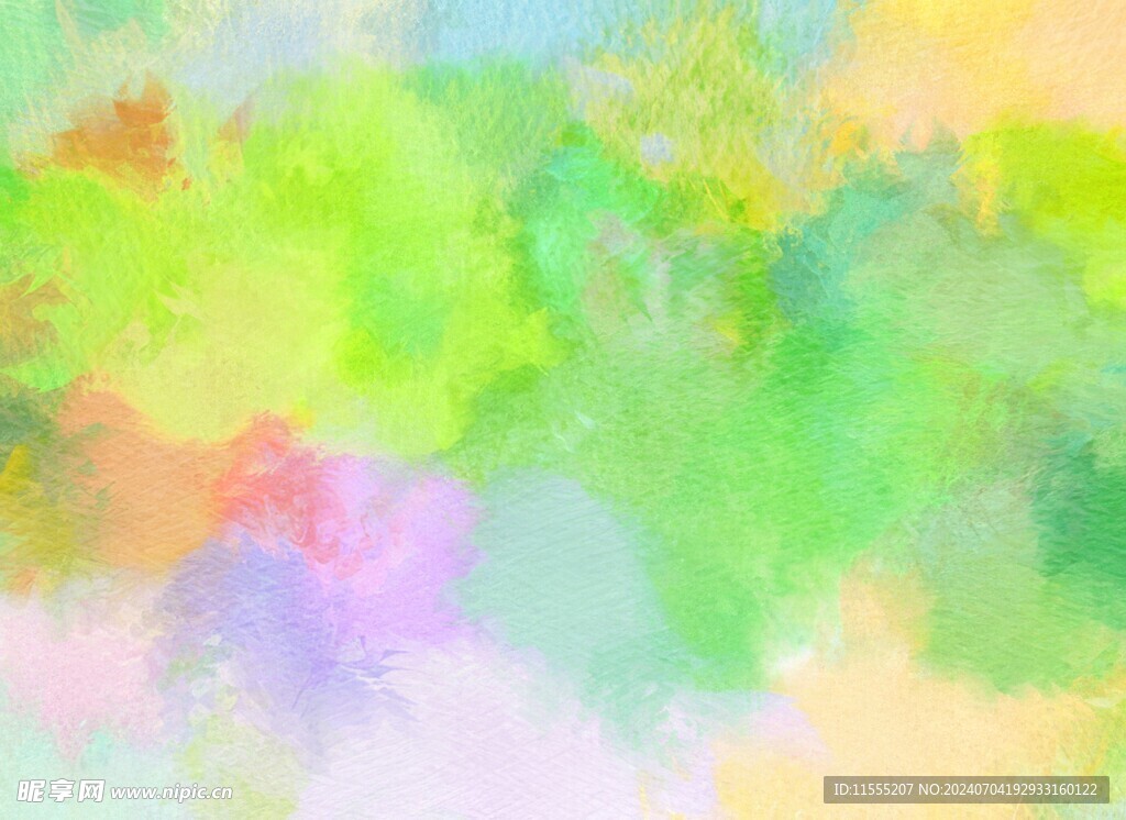 创意水彩抽象艺术画水彩晕染