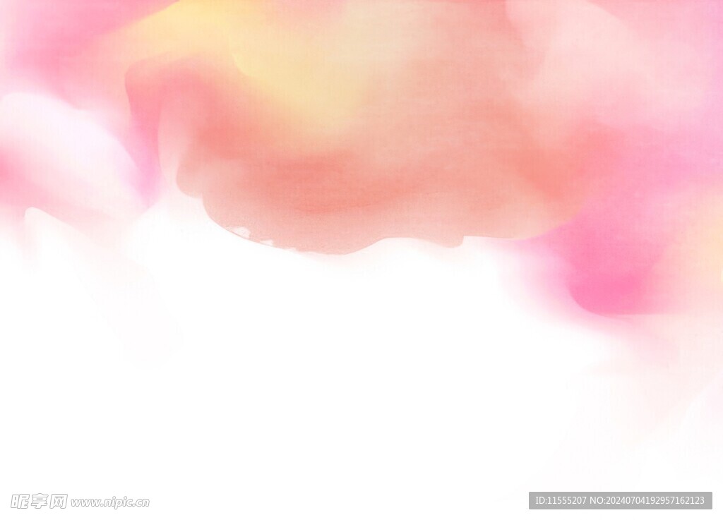 创意水彩抽象艺术画水彩晕染