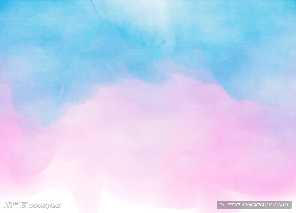 创意水彩抽象艺术画水彩晕染