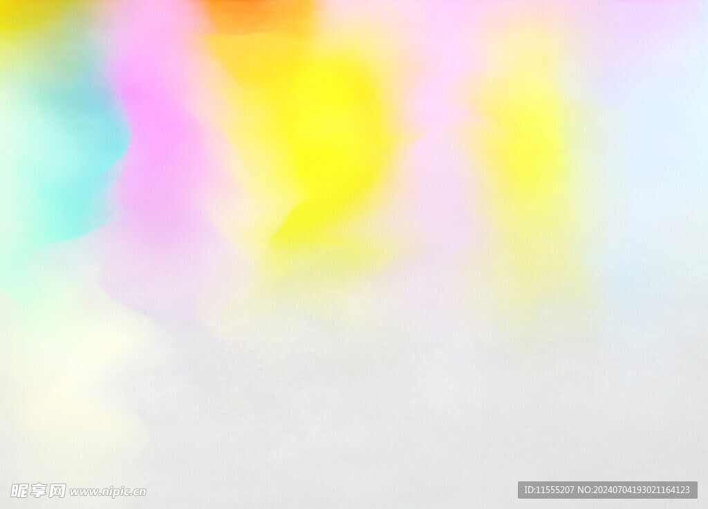 创意水彩抽象艺术画水彩晕染