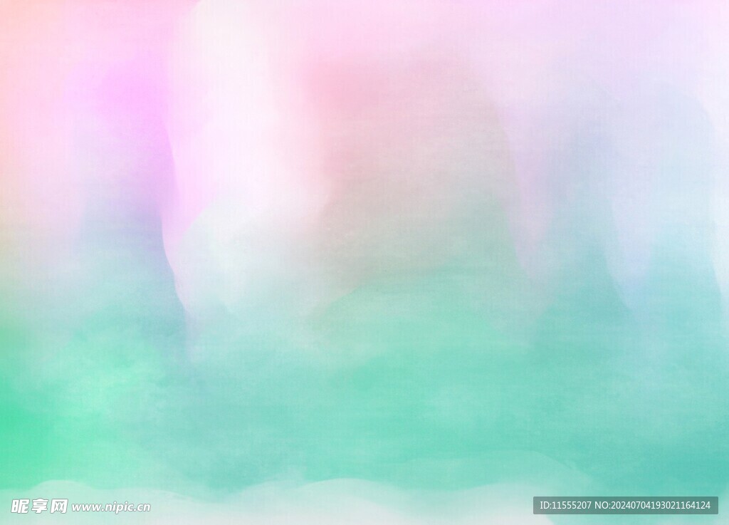 创意水彩抽象艺术画水彩晕染