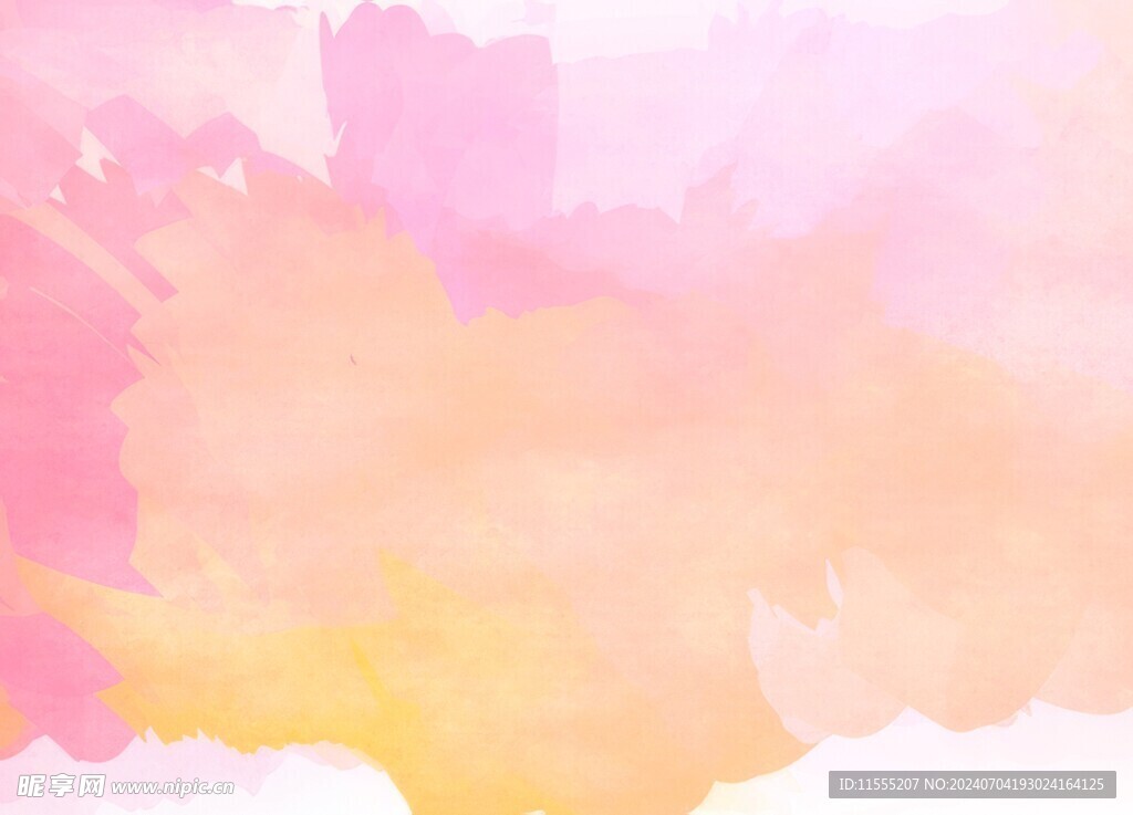 创意水彩抽象艺术画水彩晕染
