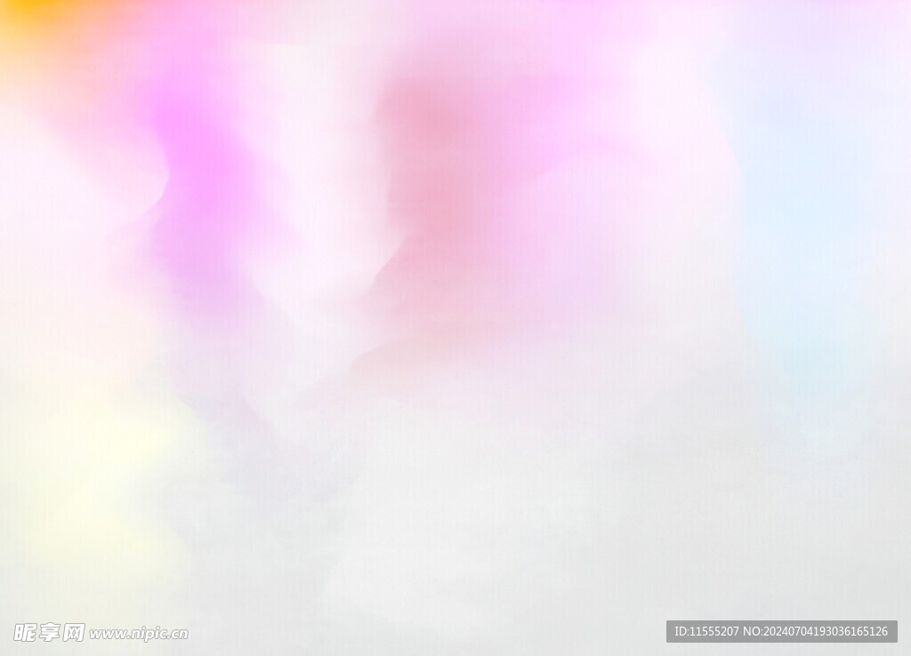 创意水彩抽象艺术画水彩晕染