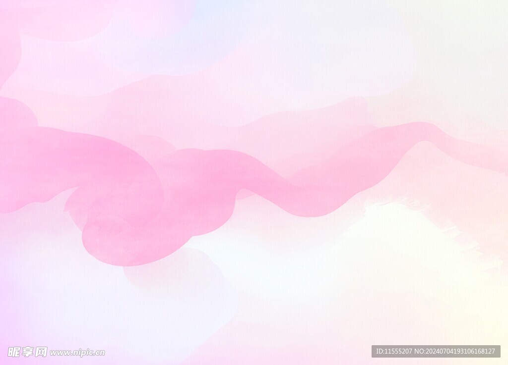 创意水彩抽象艺术画水彩晕染