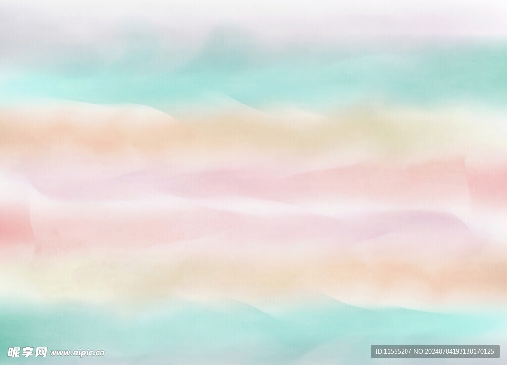 创意水彩抽象艺术画水彩晕染