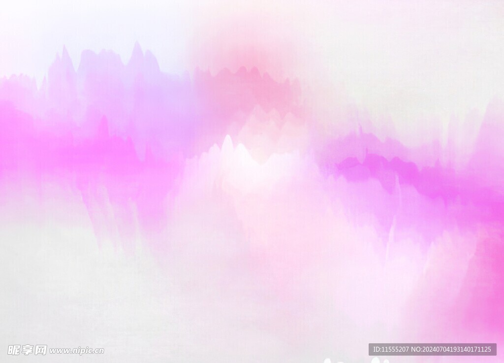 创意水彩抽象艺术画水彩晕染