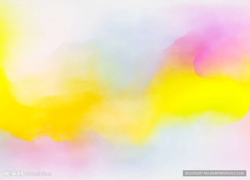 创意水彩抽象艺术画水彩晕染
