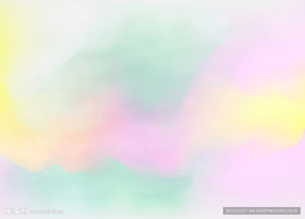 创意水彩抽象艺术画水彩晕染