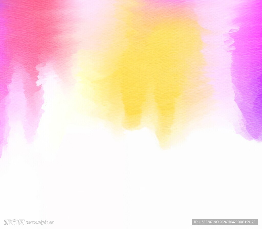 创意水彩抽象艺术画水彩晕染